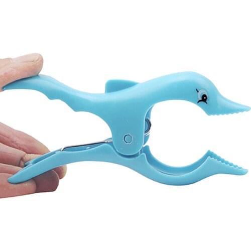 Plastic Beach Towel Clip Parrot Towel Holder Clothes Pegs Towel Pin Clothes Pegs Pins Large Size Drying Racks Retaining Clip