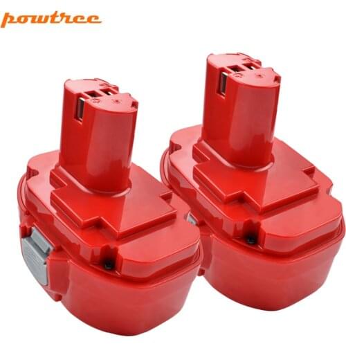 Powtree 3000mAh 18V Ni-MH FOR MAKITA 1822 Rechargeable Battery 1822 1823 1834 1835 192827-3 822 PA18 5620DWA 5036DA ML183
