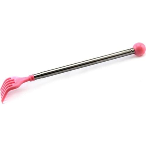 Adjustable Extendable Back Scratcher Stainless Steel Anti Itch Claw Massager Portable Handy Pocket Pen Clip Back Scratcher