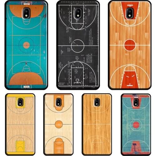 Basketball Court Diagram For Samsung Galaxy J3 J5 J7 2016 A3 A5 2017 A6 A8 J4 J6 Plus J8 J2 Core 2018 Phone Cover