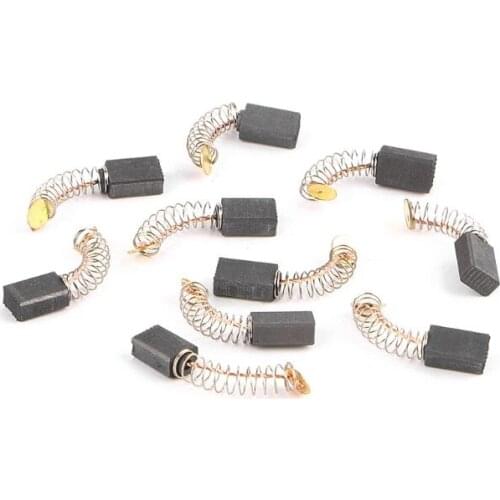 10pcs Power Tool Carbon Brush Electric Hammer Angle Grinder Graphite Brush Replacement Various Size G32C