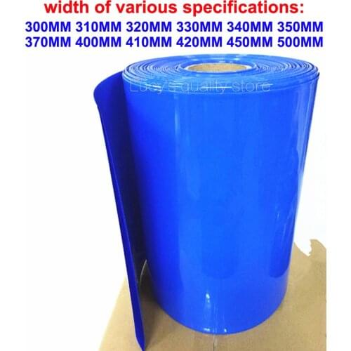 1kg Lithium battery PVC heat shrinkable film 18650 26650 battery holster heat shrinkable tube flame retardant insulating sleeve