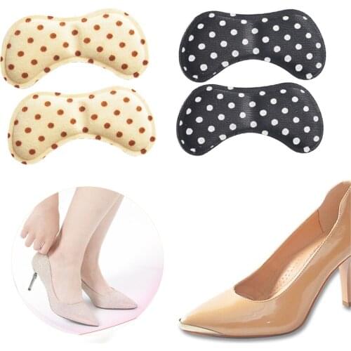 5 Pairs Heel Insoles Pain Relief Cushion Anti-wear Adhesive Feet Care Pads Heel Sticker Heel Liner Grips Crash Insole Patch