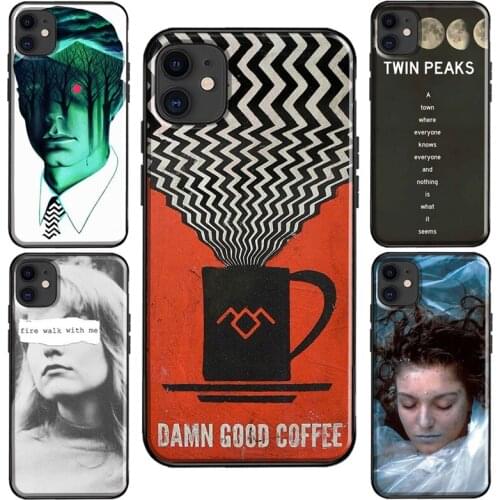 Fire Walk With Me Twin Peaks Case For iPhone XR X XS Max SE 2020 6S 8 7 Plus Coque For iPhone 11 12 Pro Max mini Cover