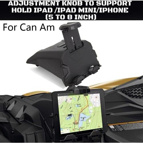For Can Am Maverick X3 2017 2018 Electronic Device Holder Storage Fit Black CAN-AM X3 All models