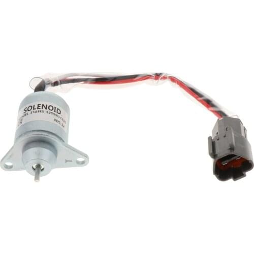 Aluminum Alloy Solenoid Valve Fuel Shut Off Solenoid Fit for Woodward 1503ES-12S5SUC12S