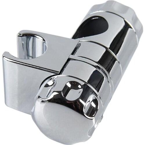 Hand Shower Bracket for Slide Bar Adjustable Chrome Plated Shower Holder