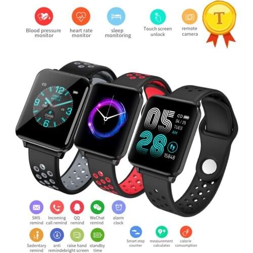 2019 best selling Heart rate hourly detection woman man steel smart band support Blood pressure anti-loss Call Message reminding