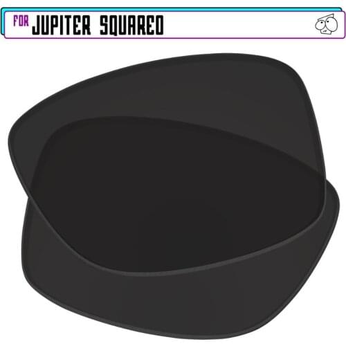 EZReplace Polarized Replacement Lenses for - Oakley Jupiter Squared Sunglasses - Black