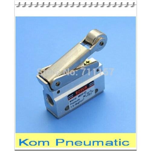 Roller Lever Mechanical Valve 1/8" Thread, Pneumatic MOV - 02 Hand Control Air Valve ,3 way 2 position