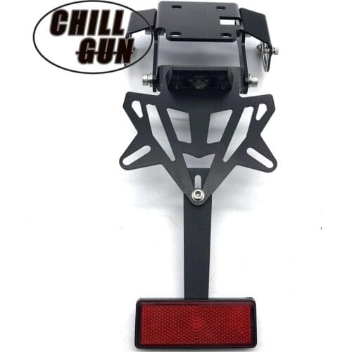 Motorcycle LED Light Tail Tidy Fender License Plate Holder Eliminator Registration Fits For KAWASAKI Z650 Z 650 2017 Z-650 17