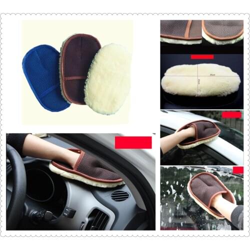 Car interior cleaning gloves motorcycle care waxing rag Accessories for Fiat 500X Argo 500L 124 Tipo Qubo Panda Mobi