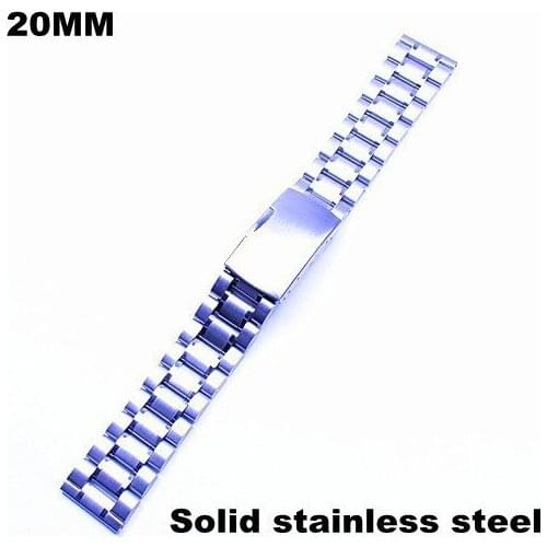 1pcs High quality 20mm solid stainless steel watch strap men watch band - free shipping - 80302
