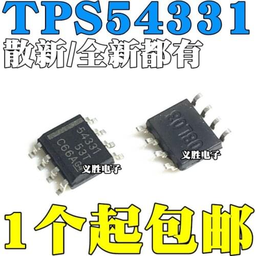 New and original TPS54331DR TPS54331 SOP8 54331 Switching regulator chip Dc converter switch converter chip Integrated circuit I