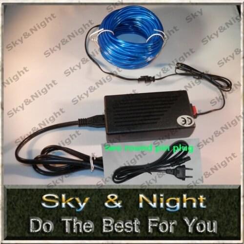 3.2mm diameter15M ELwire Low Price with good quality soft el neon wire-red/green/white/blue/pink/orange/yellow+Inverter+freeship