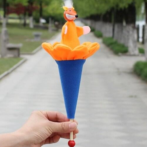 6pcs Animals Puppets Hide & Seek Baby Kids Up Cone Toy Educational Toy
