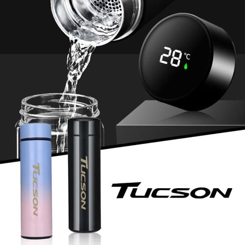 Auto Accessories 500ML Outdoor Travel Portable Leakproof For Hyundai TUCSON Accessories car styling