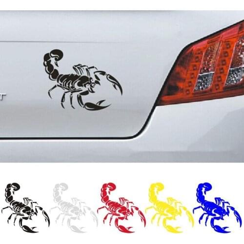 Car Scorpion Decoration Paste Car Stickers Vinyl Decal Sticker Auto Truck Window Wall Bumper Laptop For Macbook