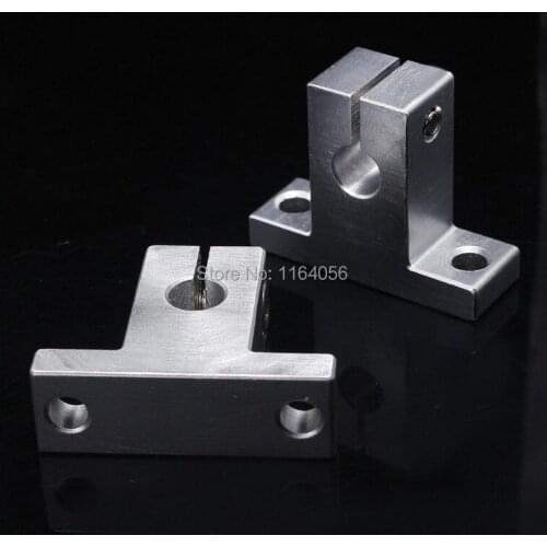 Free Shipping for 4pcs SK20 SH20A Shaft Support for 20mm Linear Round Shaft