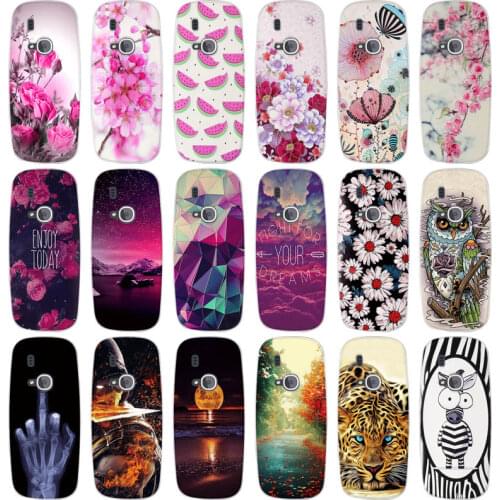 New Paint Print Back Cover Coque For Nokia 3310 Case TPU Silicone Soft Cover Nokia 3310 2017 Case For Nokia 3310 2017 Phone Case