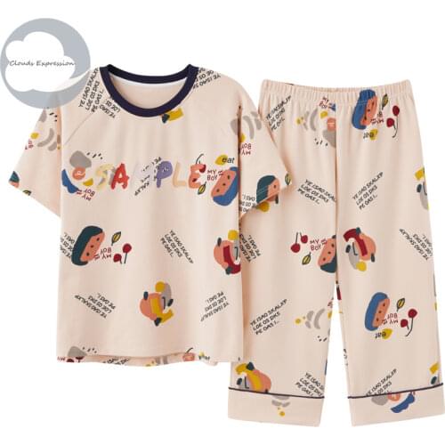 CLOUDS EXPRESSION Women's Large Pajamas