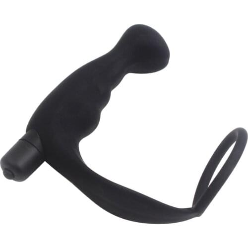 EXVOID Penis Vibrator Ring Sex Toys for Women Adult Product Delay Ejaculation Silicone Butt Plug Prostate Massager Anal Vibrator