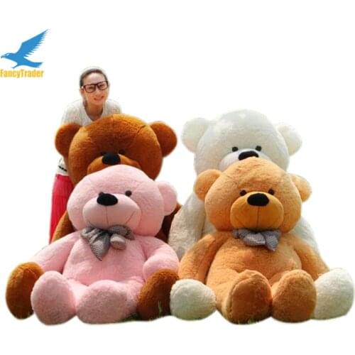 Fancytrader JUMBO 200CM Giant Stuffed Plush Bear Teddy Best Gift 4 Colors 79'' FT90056