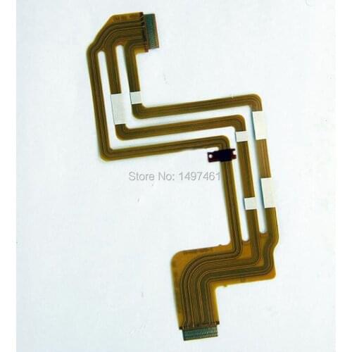 2PCS LCD hinge rotate shaft Flex Cable for Sony HDR-SR1E HDR-UX1E SR1E SR1 UX1 Video camera
