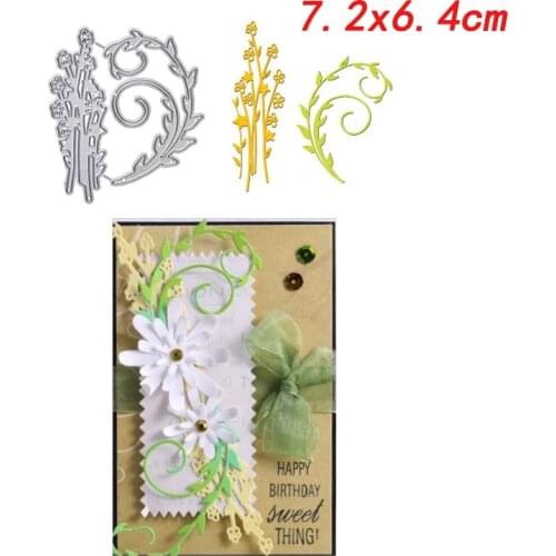 Metal grass dies cutting dies 2020 craft christmas dies scrapbooking album stencil template mould embossing leave stamp and dies