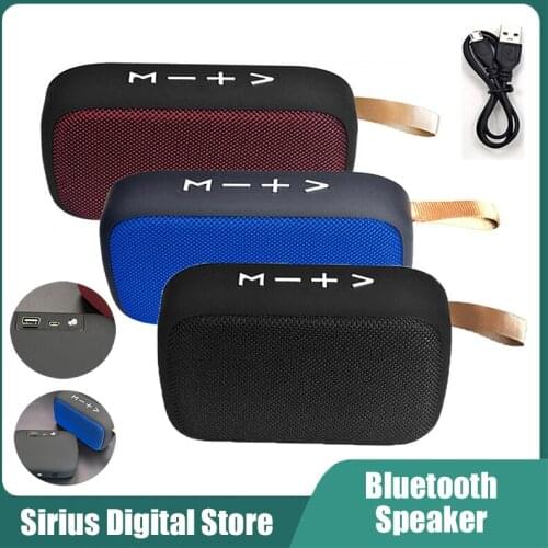 Mini Bluetooth Speaker G2 Portable Rechargeable With FM Radio Outdoor Adjustable Multi-functional Use Sports Wireless Speakers