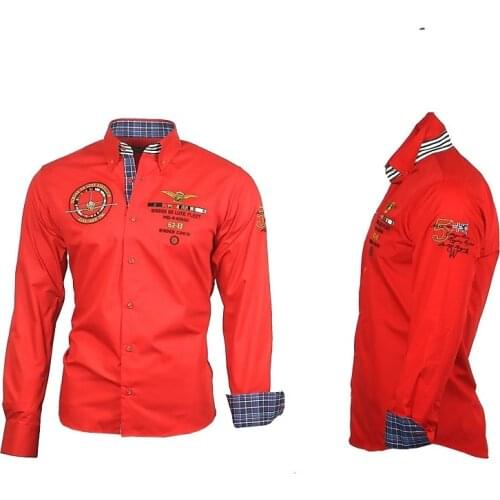 ZOGAA Mens Long Sleeve Shirts Fashion Personality Printed Tops Youth Mens Clothing Casual Plus Sizes Trendy Chic Basic Hot Sale