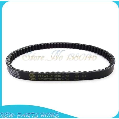 Drive Belt Powerlink 669 18.1 30 CVT For GY6 49cc 50cc Roketa Sunl Vespa Jonway Moped Scooter 139QMB Motorcycle