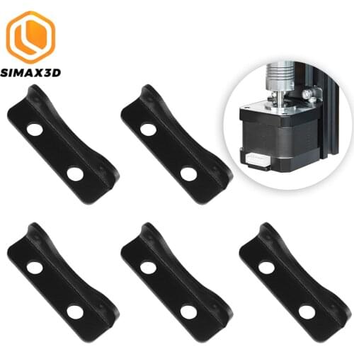 SIMAX3D 5Pcs Nema 17 Stepper Motor Z Axis Bracket Damper Steel Gasket Z Axis Motor Isolator for Creality Ender 3 3D Printer Part