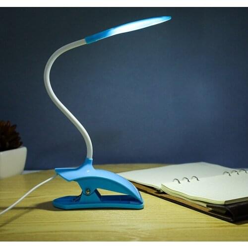 Party USB Clip Lamp LED Fashion Home Bedroom Table Lamp Reading Writing Light For Desk Bed Headboard Children Gift