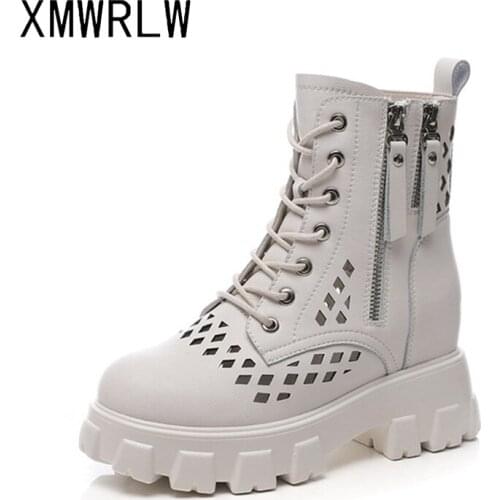 XMWRLW Womens Summer Boots Fashion High Heels Ankle Boots For Women Shoes Ladies Solid Color Women Summer Ankle Boot Shoes