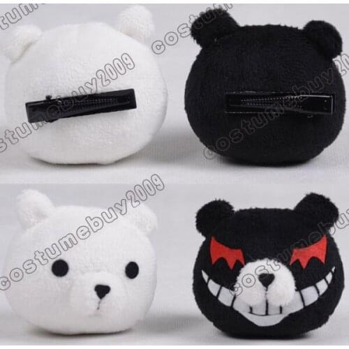 Dangan Ronpa Danganronpa Cosplay Junko Enoshima Monobear Hair Clip Bears Only Cosplay