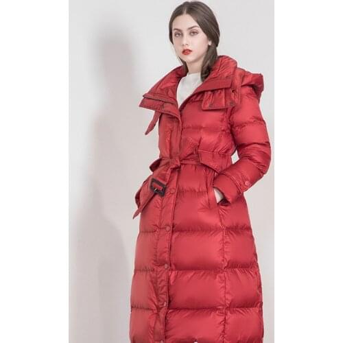 Womens winter down jacket