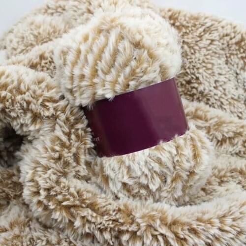 100g/ball Faux Fur Mohair Wool Cashmere Yarns Hair Mink Crochet Thick Hand Knitting Chunky Soft Baby Yarn Threads for Sweater