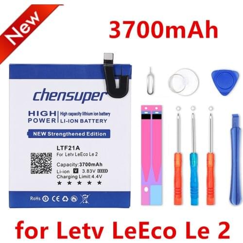 New 3700mAh LTF21A Battery for Letv LeEco Le 2 X620 X626 Le S3 LeS3 X526 X527 X626 Battery Replacement LTF21A For Letv Le 2 Pro