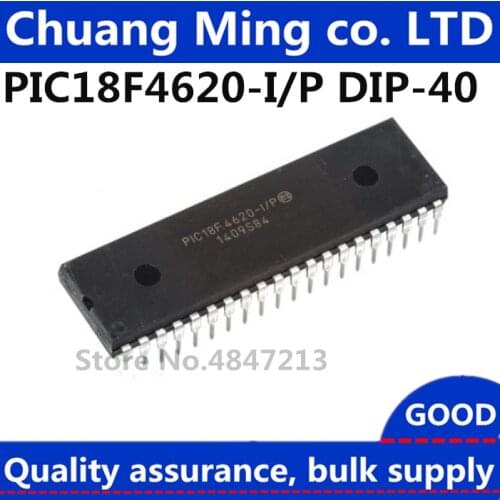 Free Shipping 5pcs/lot PIC18F4620-I/P PIC18F4620 DIP-40 In Stock