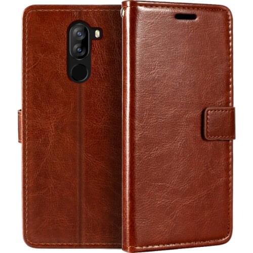Case For Doogee X60L Wallet Premium PU Leather Magnetic Flip Case Cover With Card Holder And Kickstand For Doogee X60L