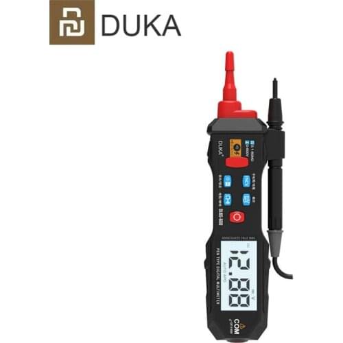 Xiaomi DUKA LCD Digital High Precision Multimeter Pen Flashlight Non-contact Detection Sound Light Screen Alarm Easy Measurement