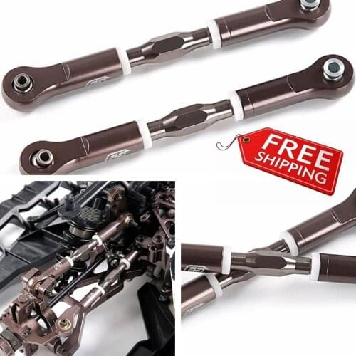 CNC metal suspension upper tie rod pull rod for ROFUN F5 MCD rr5 1/5 rc car on road