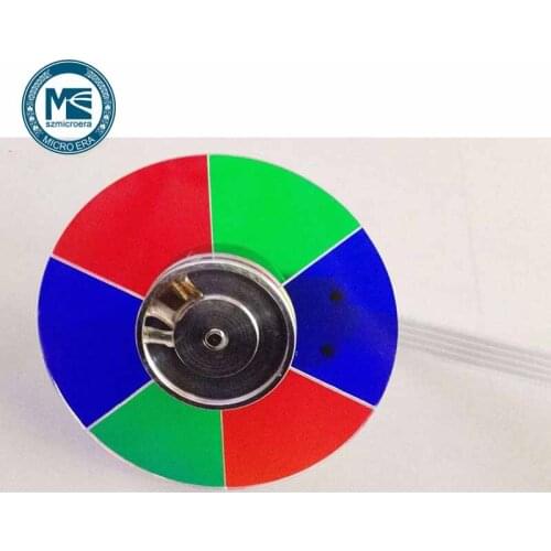 Projector color wheel for Mitsubishi WD65738 projector wheel 6 segement 46mm