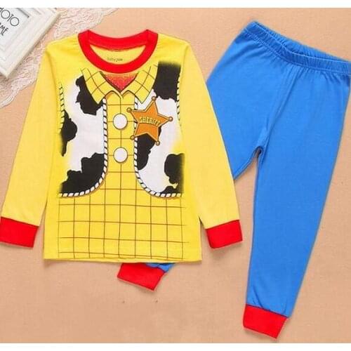 Kids Pajamas Set Autumn Winter Children Long Sleeve Sleepwear Pyjamas Pijamas Baby Boy Girl Cotton Soft Nightwear Clothes Set