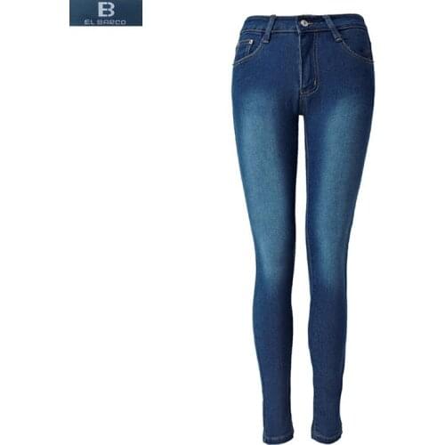 EL BARCO Womens High Jeans