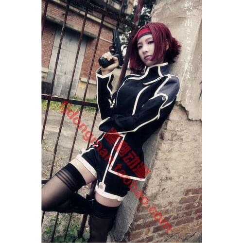 Code Geass Kallen Stadtfeld cosplay Costume:The Order of the Black Knights costume 11
