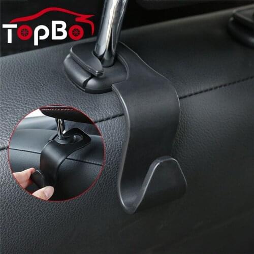 Multifunction Auto Car Seat Back Hooks Hanger Storage Hook Headrest Mount For Groceries Bag Handbag Interior Accessories