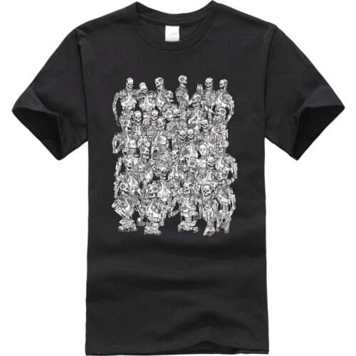 Rage Against The Machine Tshirt Hiphop Rock Music Skull Robot Designers Round Neck T Shirt Mens Summer Tops Shirt Short Sleeve