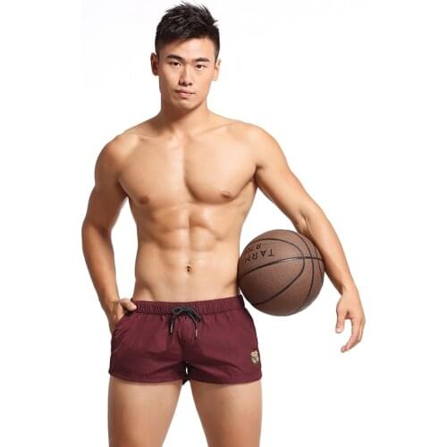 2021 Newest Men Loose Beach Shorts Elastic Waist Board Shorts M-XXL Super Short Training Boxers Swim Short M XXL Plus Size